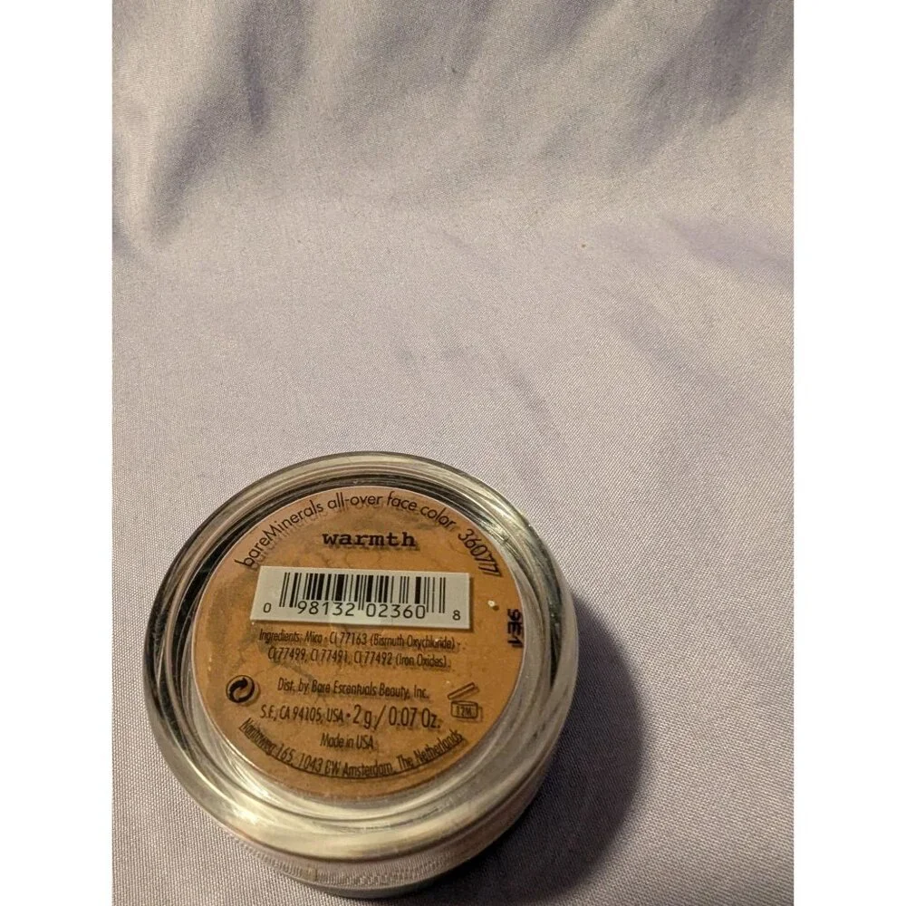 Bareminerals Warmth All-Over Face Color Loose Powder Makeup 0.07 Oz